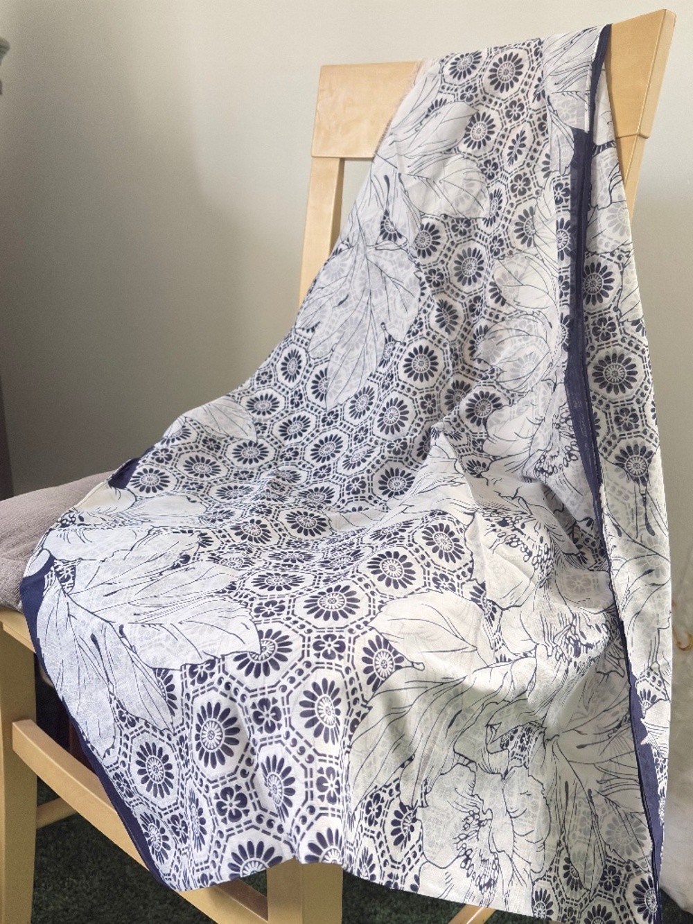 Talbots printed scarf